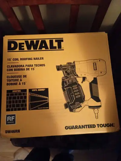 DeWALT 15"coil nail gun, View more