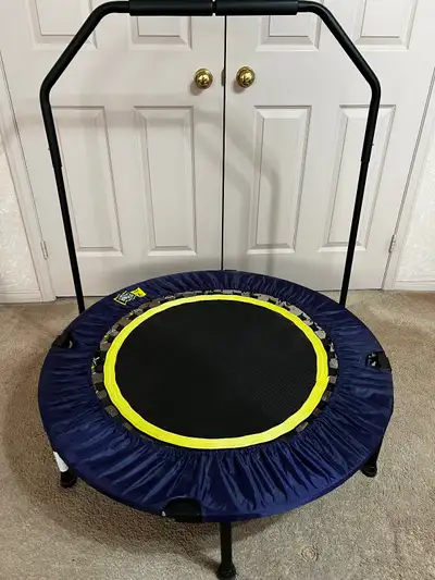 Urban Rebounder Trampoline with Workout DVD & Stabilizing Bar, View more