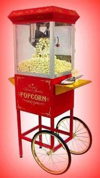 Cotton Candy, Popcorn & Snow Cone Machine Rentals - All 3 Machin