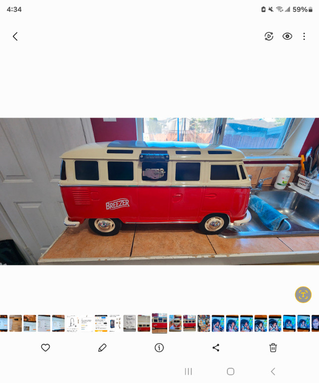 Vw bus cooler for sale. in Arts & Collectibles in Calgary - Image 4