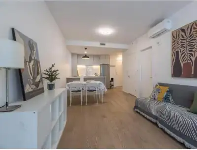 New & big 1 bedroom condo near Metro station UQAM and Beaudry