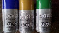 SELECTION OF NEW MODEL SPRAY PAINTS BY TESTORS AND PACTRA