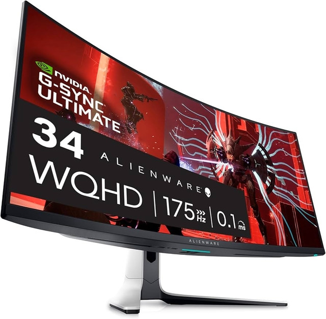 34 OLED Gaming monitor (Alienware) in Monitors in City of Toronto
