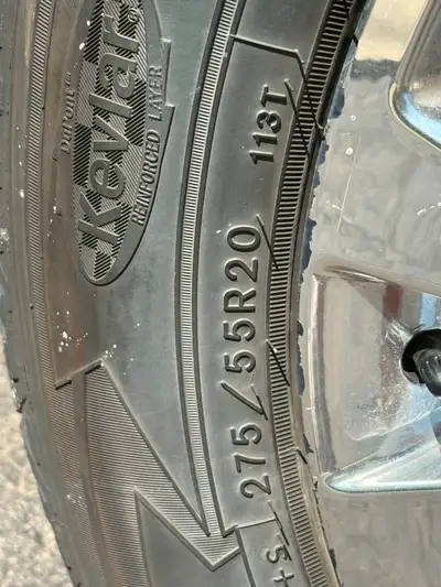 OEM 20” 275/55 R20 Tire & Rim Ford F150