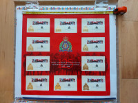 RCMP Stamps Uncut Press Sheet