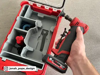 Jonah Pope M12 Die Grinder Insert-Milwaukee Packout Compact, View more