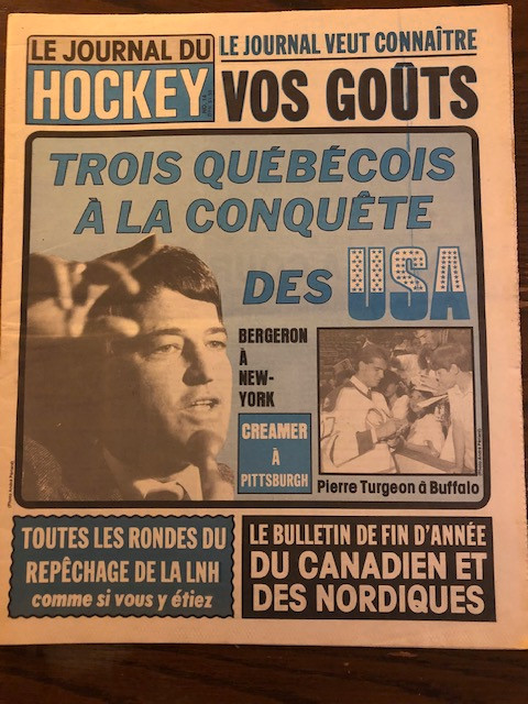 12 numéros de "Le Journal du hockey" d'avril 1986 à août 1987 dans Art et objets de collection  à Rimouski / Bas-St-Laurent - Image 3