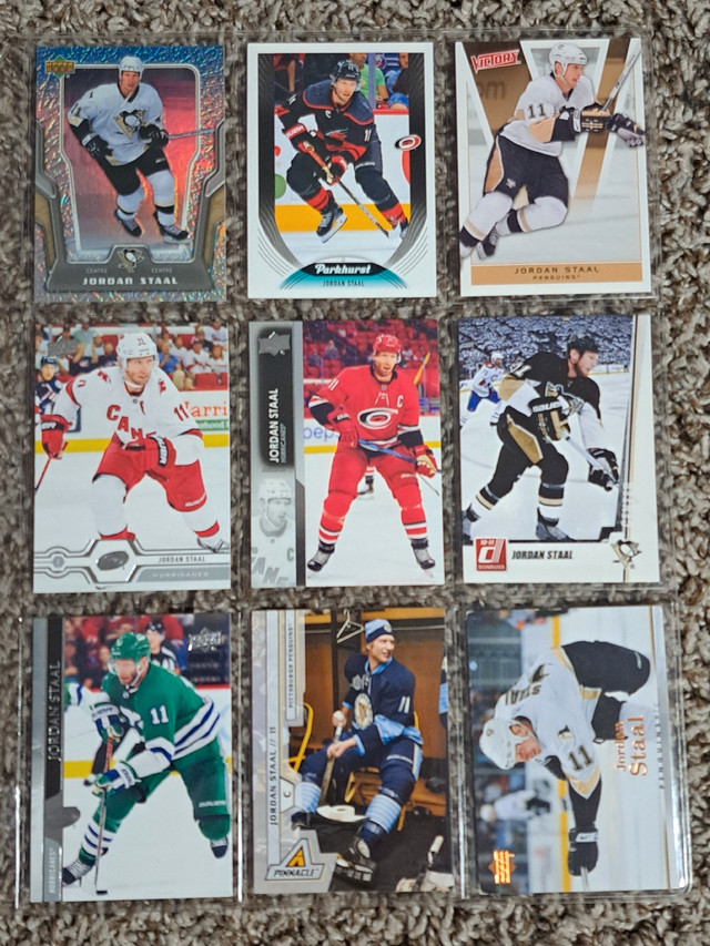 Jordan Staal hockey cards  in Arts & Collectibles in Oshawa / Durham Region - Image 3