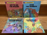 4 Wizard of OZ vintage children’s picture books 
