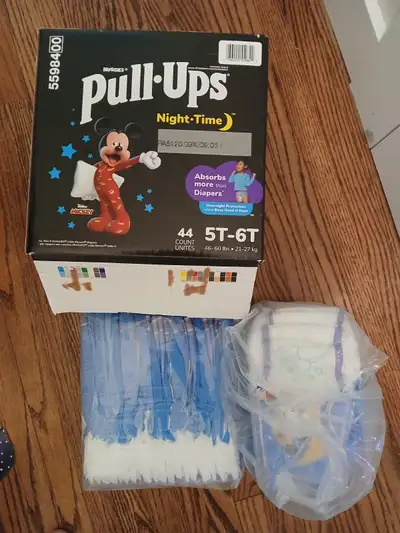 32 diapers left