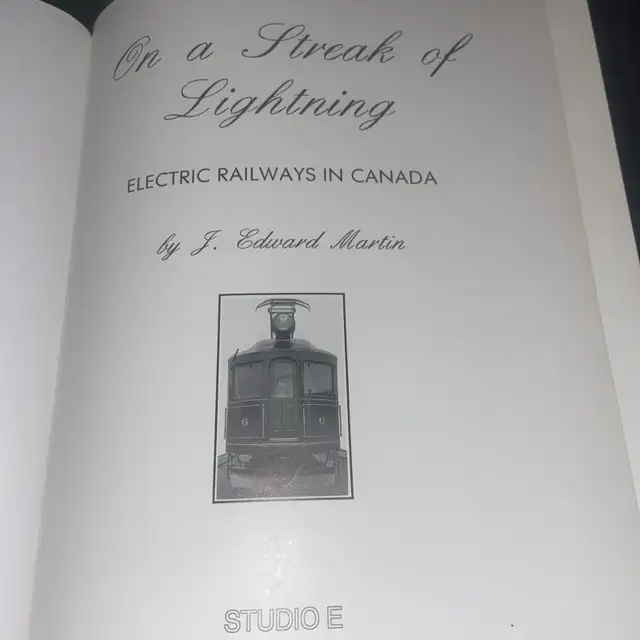 On a streak of lightning. Electric railways in Canada in Non-fiction in Calgary - Image 5