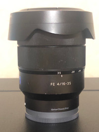 Zeiss 16-35 f4 zoom for Sony FE