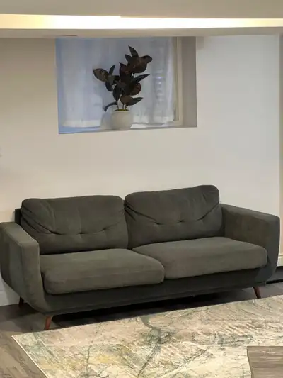 Modern Grey 2-Seater Sofa – Great Condition, View more