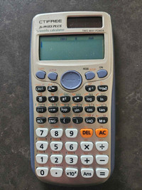 Scientific calculator.