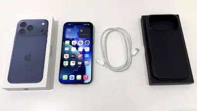 Apple iPhone 17 Pro 1TB - Deep Blue - Unlocked, View more