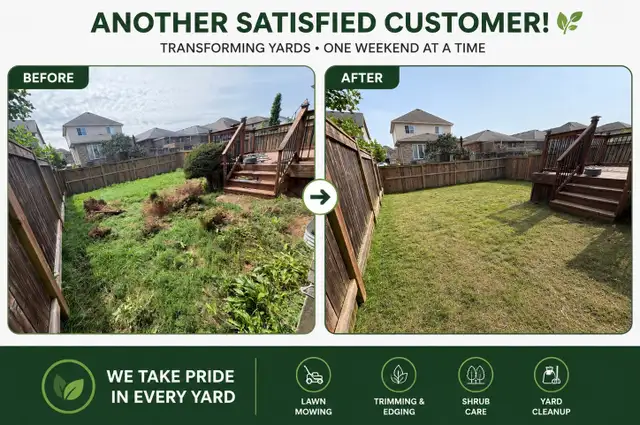 20$ for this week*| WeekEnd Lawn Mowing Services
