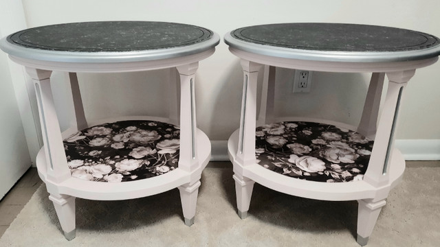 solid wood end tables (2) - BUY ME  in Other Tables in Hamilton - Image 2
