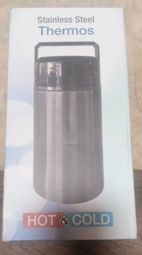 stainless steel thermos hot and cold 1.2 L 
