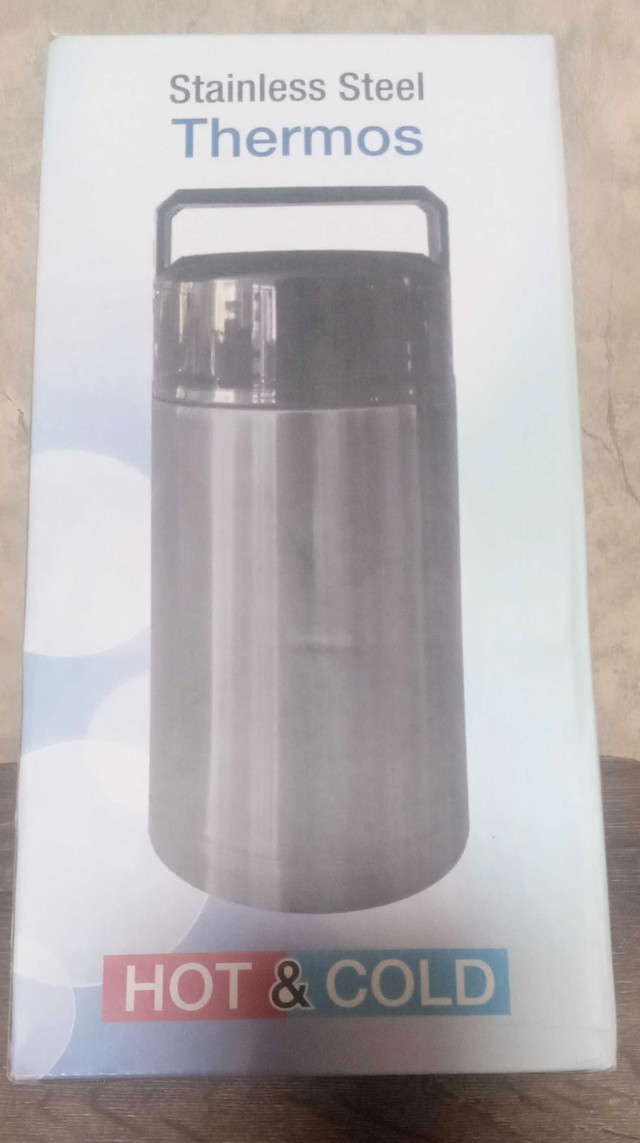 stainless steel thermos hot and cold 1.2 L  in Other in Belleville