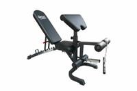 Great Lakes Multi Bench w/Leg Ext and Preacher Curl