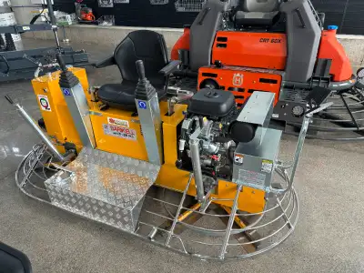 Barikell 8', 10 blade, Ride on trowel, View more