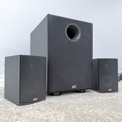 PSB Alpha 2.1 Speakers and Subwoofer, View more