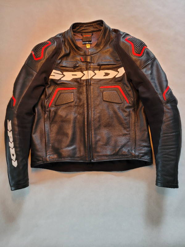 Manteau de moto en cuir de la marque SPIDI dans Hommes  à Victoriaville