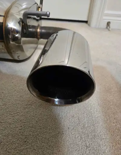 STI Performance Muffler for 2nd gen BRZ/GR86. Good for OEM+ sound (5-10%) louder. Has 15,000KM When...