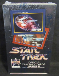 1991 Impel Star Trek Series II Sealed Box Trading Cards