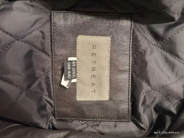 Men's Leather Jacket  in Men's in Calgary - Image 5
