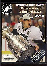 NHL Official Guide & Record Book 2010