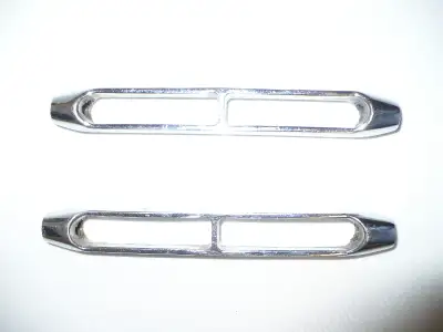 3/8" Turnbuckle Chrome Plated Bronze, In very good condition. (Set of two)