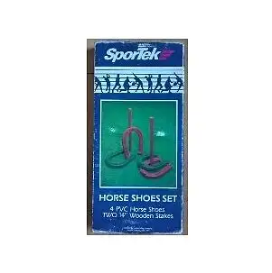 Sportek Horse Shoe Set 4 PVC Horse Shoes, View more
