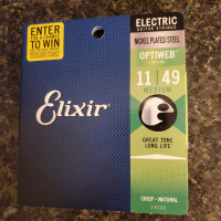 Elixir electric guitar strings