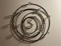 Spiral Wall Candle Holder Decoration/Candelabra