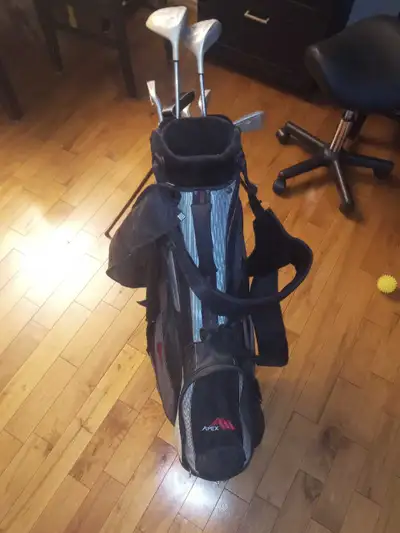golf clubs w/ bag, View more