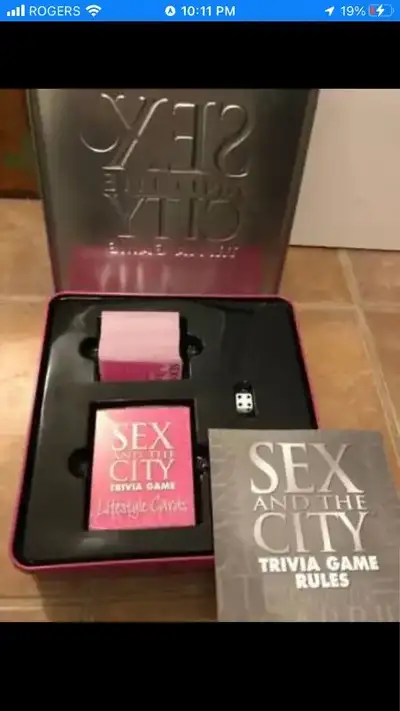Sex and the City Board game trivia, book & DVDs, View more