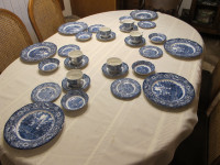 Vintage Liberty Blue Dish Set