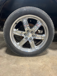 Two 22 inch Roush Wheels Off A 2008 F150
