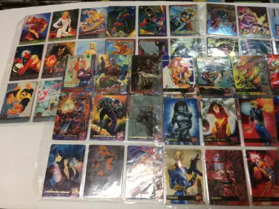 ✖ MARVEL & X-MEN COLLECTIBLE CARDS , View more