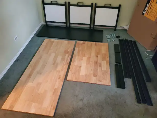 L Shaped Adjustable Workbench / Table 3000lbs in Tool Storage & Benches in Regina - Image 3
