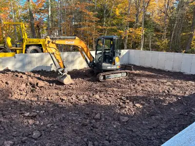 excavating and landscaping, View more