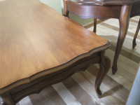 Wood round table ..Get 2 and 1 FREE Read Ad..