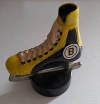 1970s BOSTON BRUINS Scott Products Hockey Skate Bottle Opener