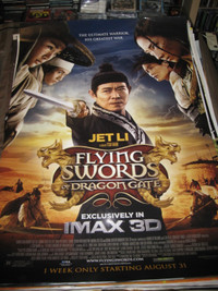 Flying Swords of Dragon Gate / Jet Li movie poster