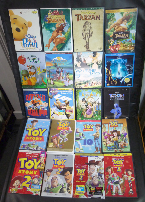 DISNEY DVD Lion Beauty Snow Toy Beast Bambi UP Lego Cars Mermaid in CDs, DVDs & Blu-ray in City of Toronto