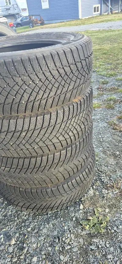 245 60 18r winter tires off a Ford edge. 2 tires are at 9/32 and 2 are worn in the center but still...