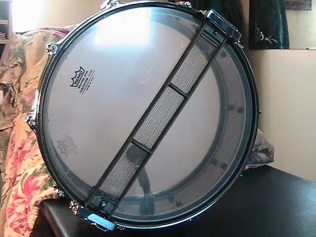 CIRCA 1964 "7"LINE "ROGERS DYNASONIC" HEAVY BRASS CUSTOM BUILT in Drums & Percussion in Windsor Region - Image 7