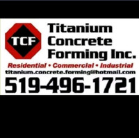 Titanium Concrete Forming Inc.