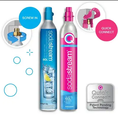 Sodastream CO2 Cylinder Swap - $ 10 each, 3 or more $ 9 each, View more
